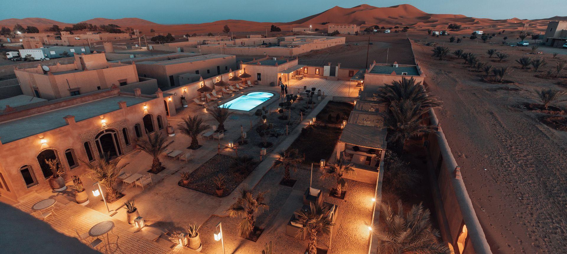 Boutique hotel in Erg Chebbi Dunes